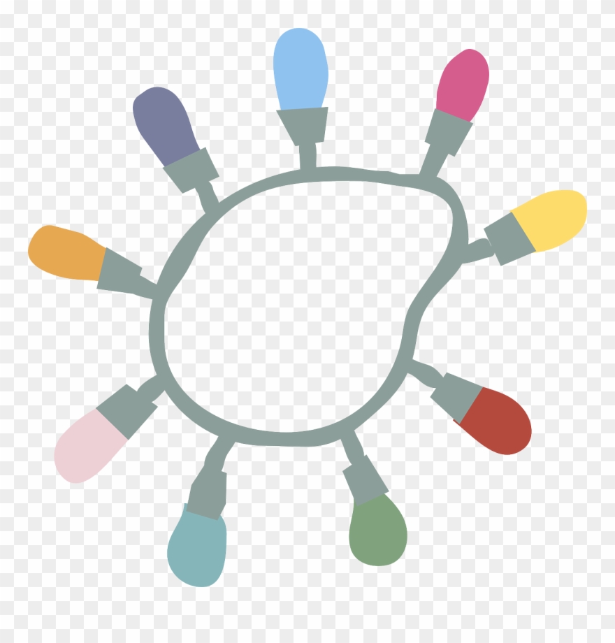 Vector Graphics, - Transparent Christmas Light Clipart - Png Download