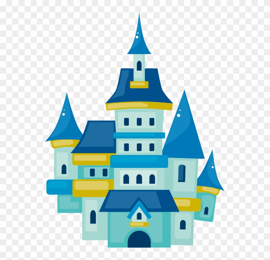 Cartoon Drawing Castle Clip Art - Castle Cartoon - Png Download