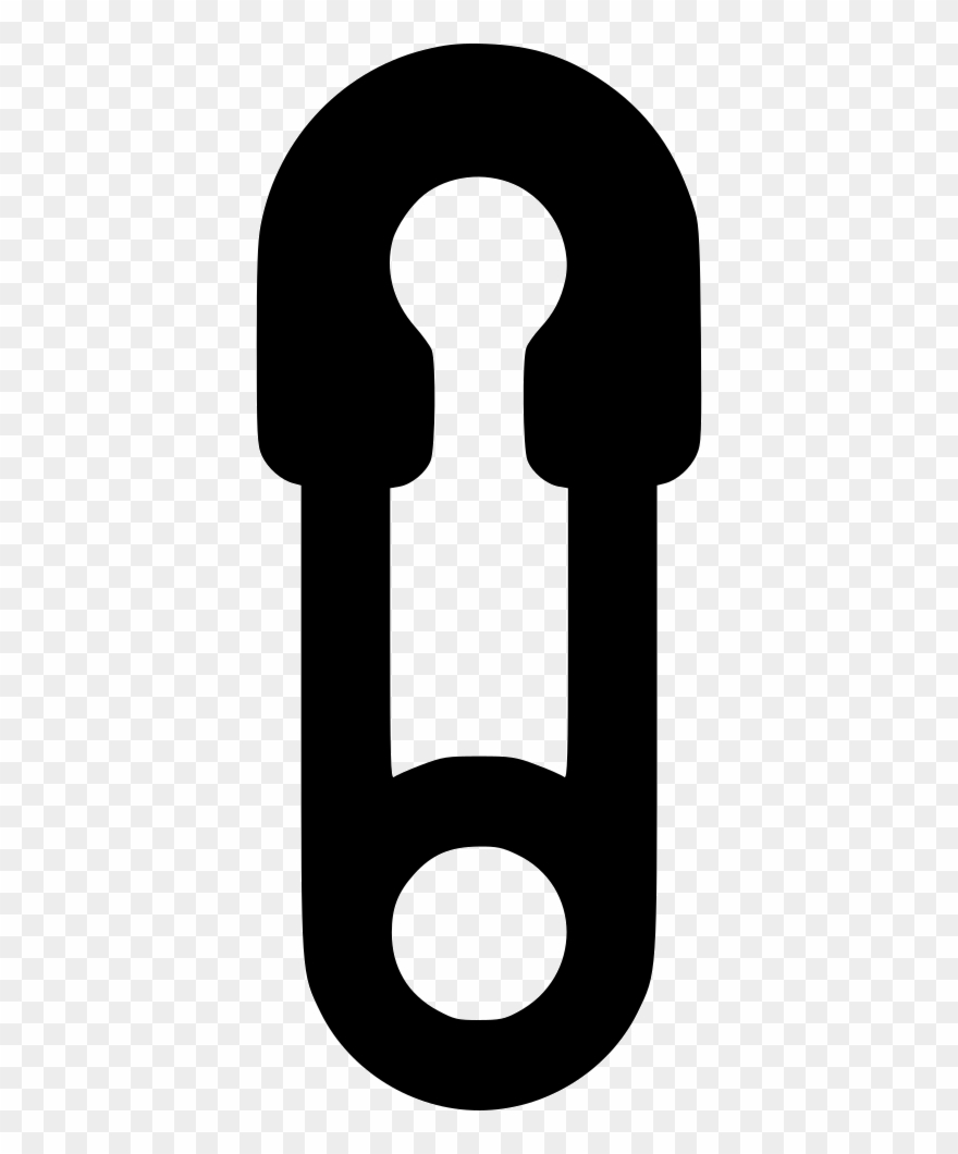 Safety Pin Closed Comments Clipart