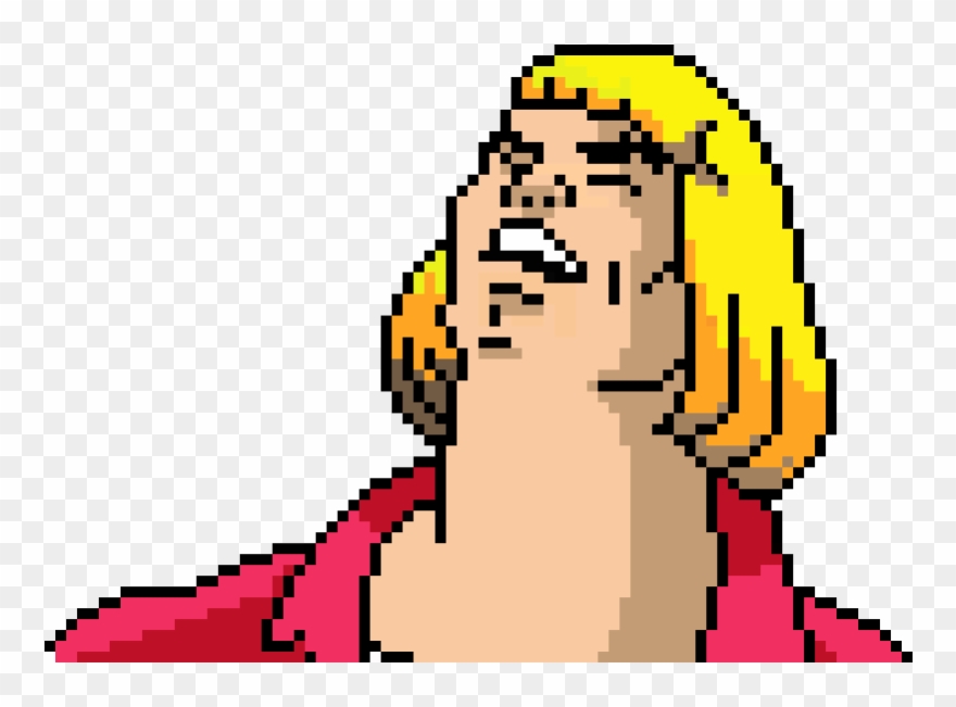 He-man What's Going On - He Man Pixel Art Clipart