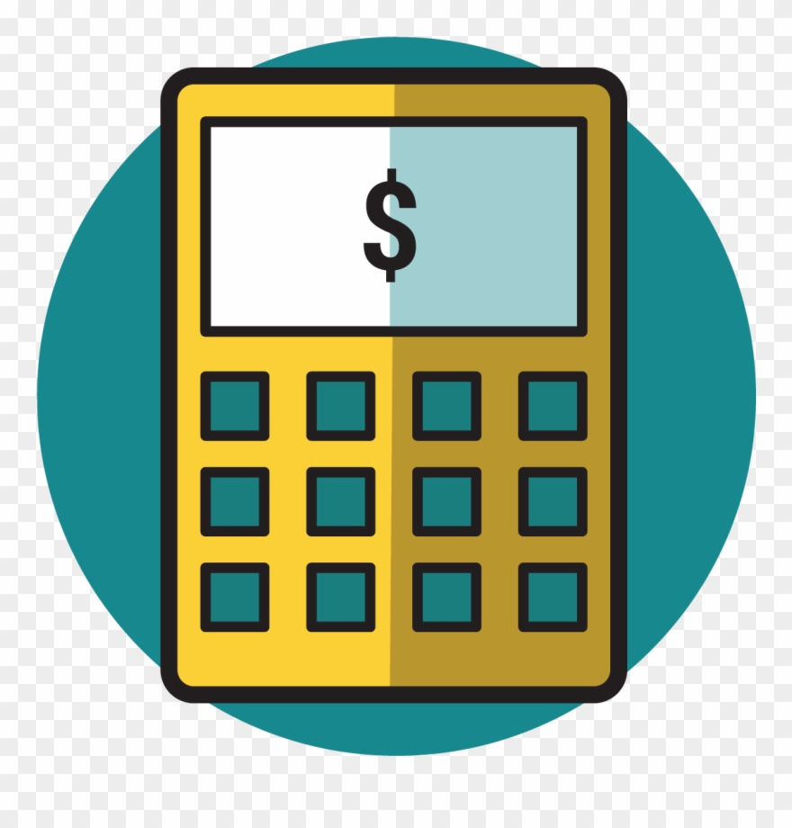 Library Calculator - Mobile Phone Clipart