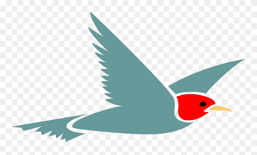 Pigeon Clipart Air Animal - Free Flying Bird Clipart - Png Download