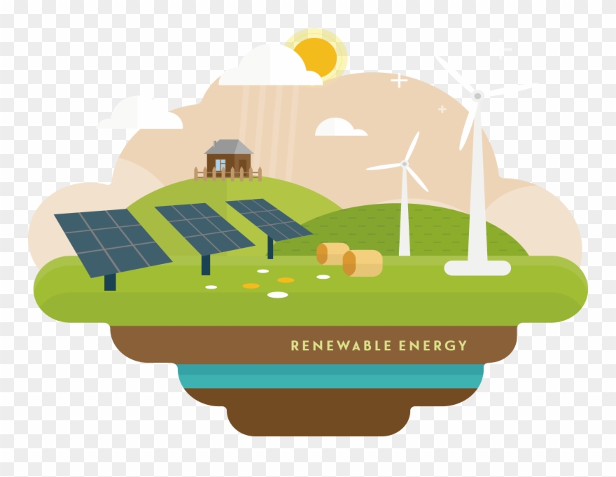 Renewable Pollution Ecology Decorative - Energia Y Contaminacion Png Clipart
