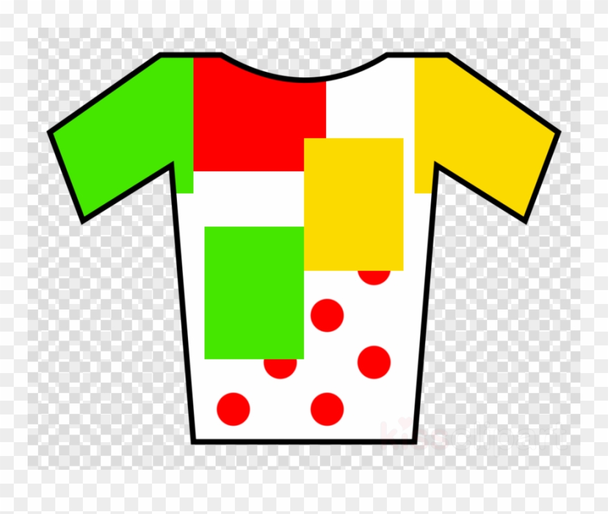 Download Tour De France Combination Jersey Clipart - Tour De France - Png Download