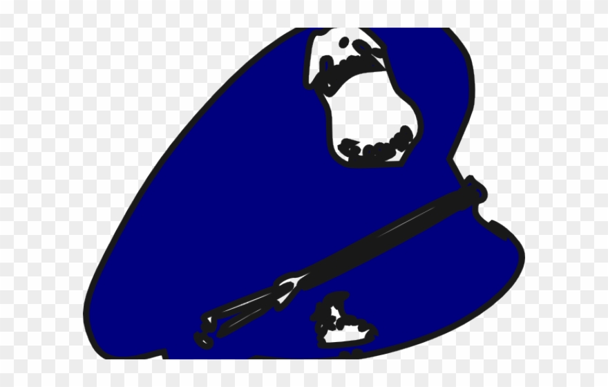 Hat Clipart Policeman - Cartoon Police Hat - Png Download