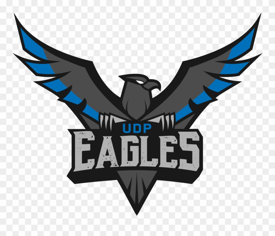 Logo Eagles V2 Blue 02 01 - Eagles Udp Clipart