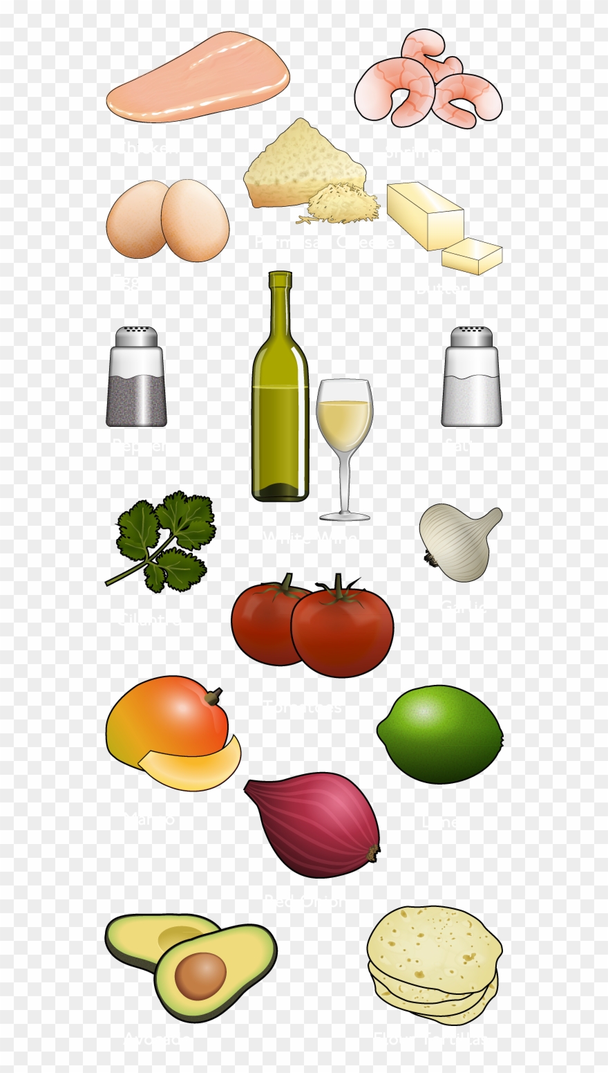 Vector Food Illustrations - Food Clipart
