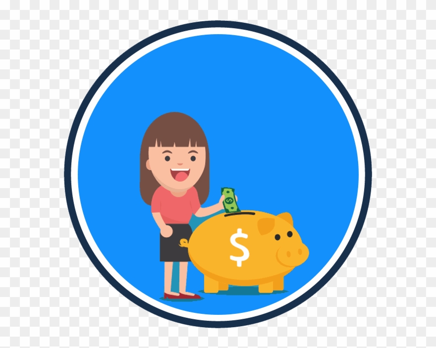 Kids Allowance - Piggy Bank Clipart