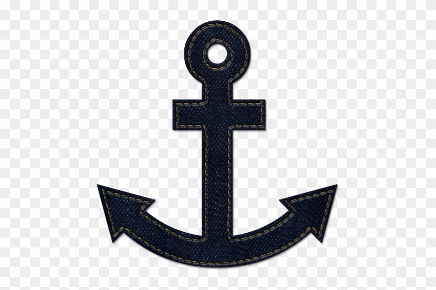 Clipart Anchor Gold Glitter - Anchor Logo High Resolution - Png Download