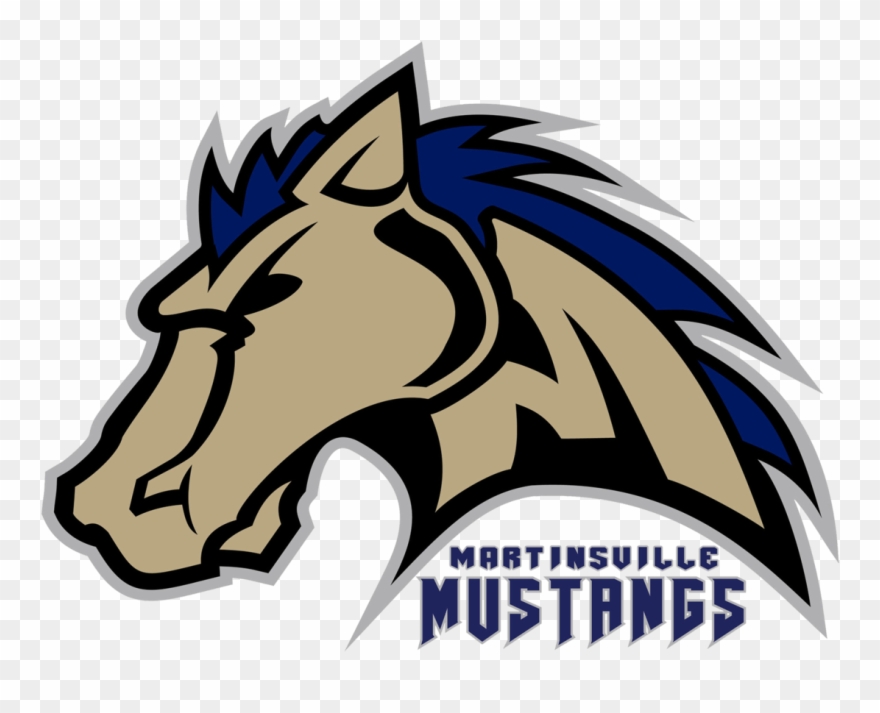 Martinsville Mustangs Clipart