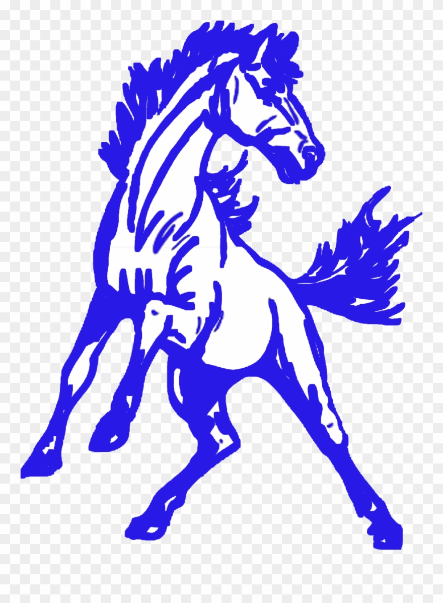 The Hesperia Christian Patriots Defeat The Lucerne - Allen East Mustangs Logo Clipart
