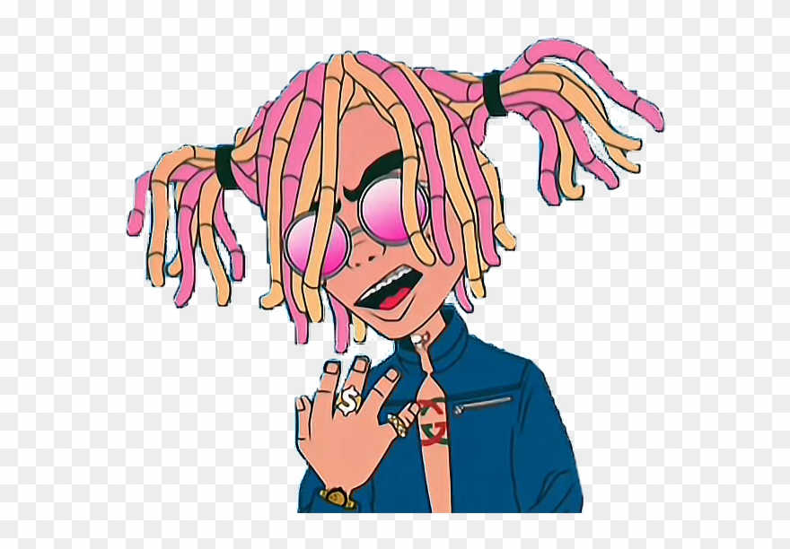 Gucci Gang Cause Why Not🔥 Guccigang Lilpump Rapper - Lil Pump Drawing Easy Clipart