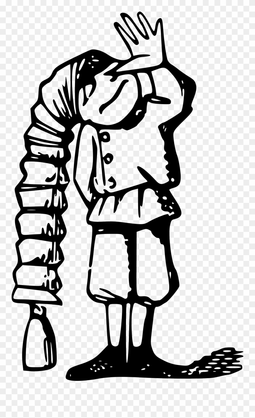 Rappers Drawing Chicano - Vektor Laki Laki Perokok Clipart