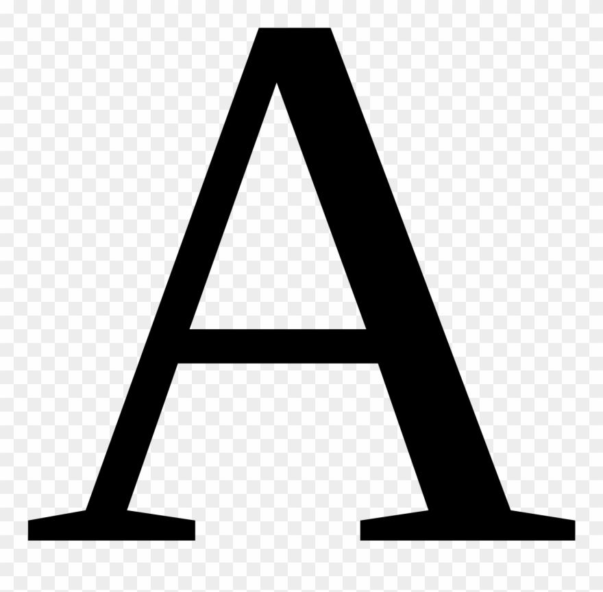 Definition Of Five “a” Words - Letter A Svg Clipart