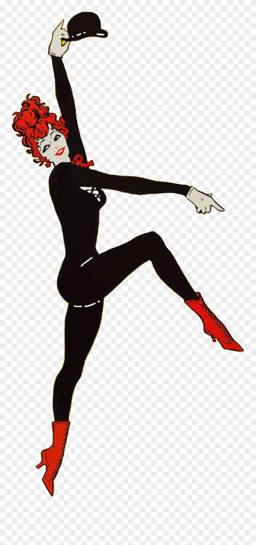 Big Image - Broadway Dancer Png Clipart