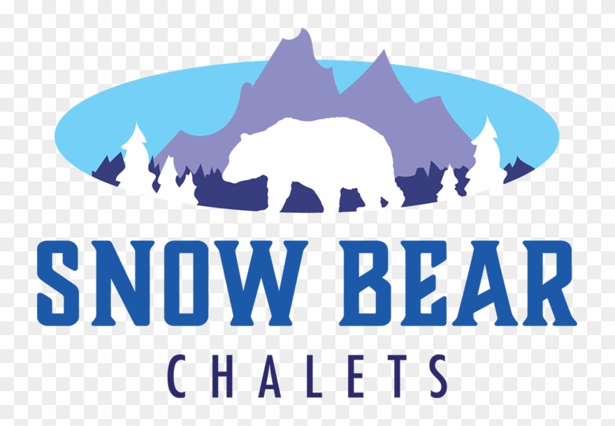 Snow Bear Chalets - Snow Bear Logo Clipart