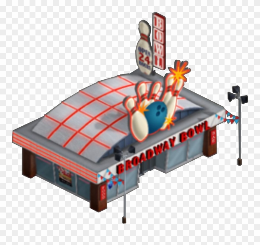 Broadway Bowl - Roof Clipart