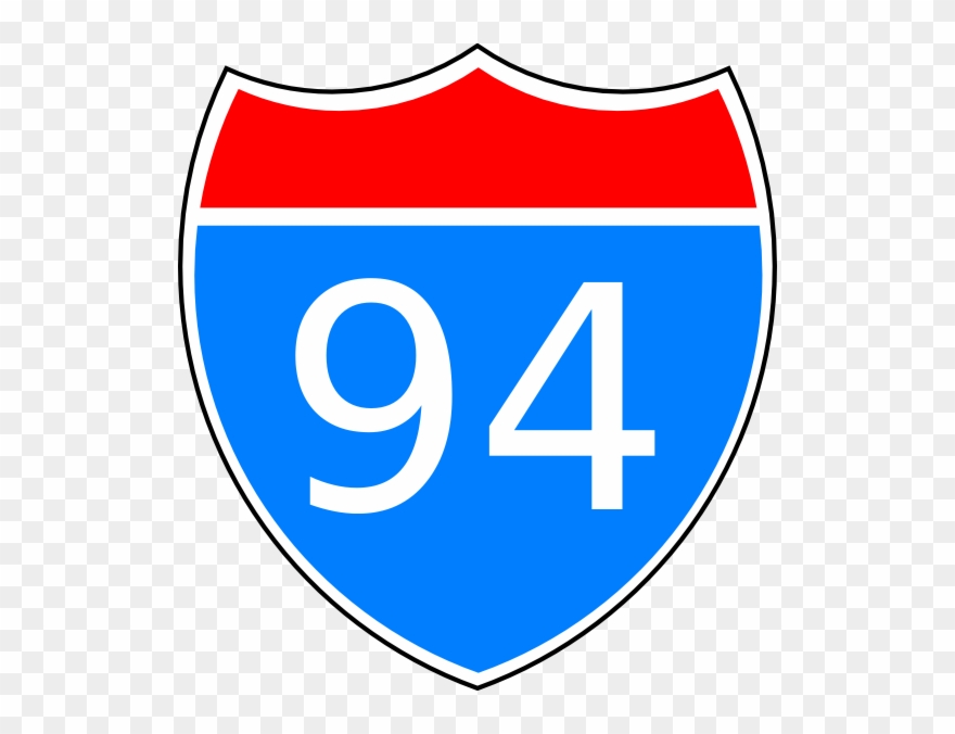 Interstate Sign Vector Clipart