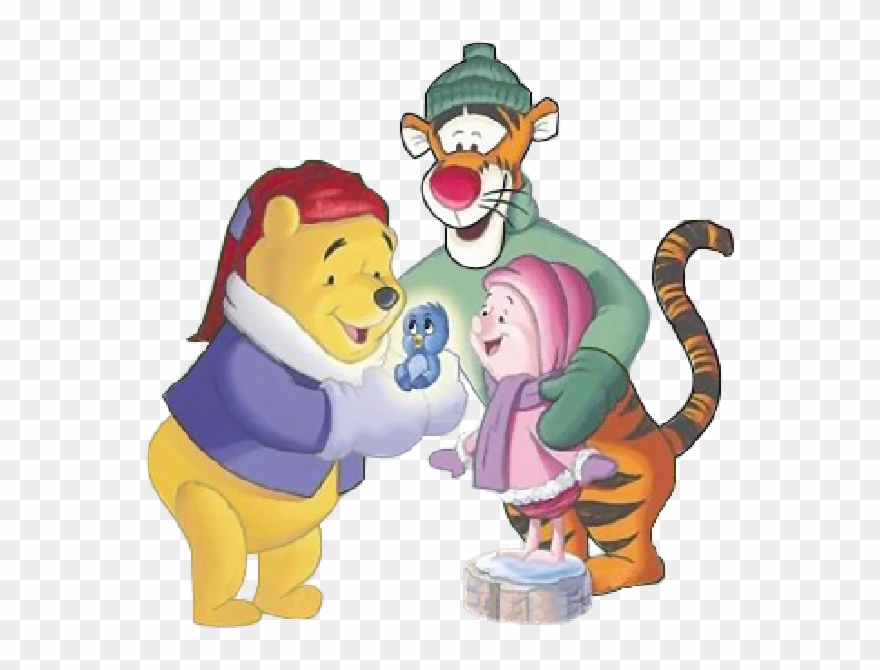 Winniethepooh Xmas 311 - Winnie The Pooh Seasons Of Giving Png Clipart
