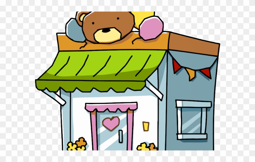 Original - Souvenir Shop Cartoon Clipart