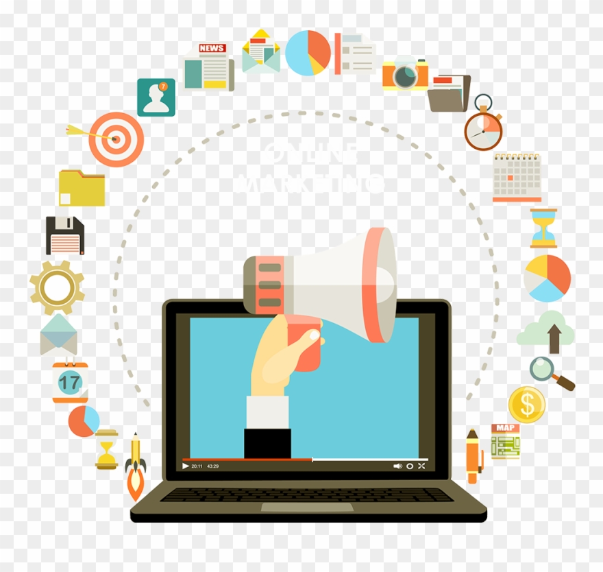 Wedding Invitation • Launching • Birthday Invitation - Digital Marketing In Png Clipart