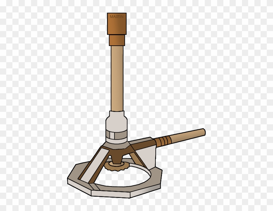 Chemistry Bunsen Burner Clipart - Png Download