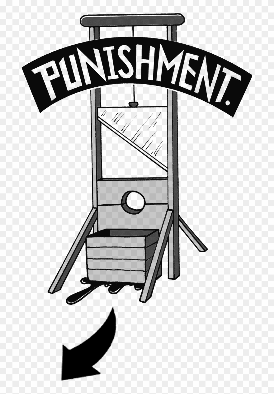 Punishments Can Be Considered In Terms Of Deprivations - Drawing Clipart
