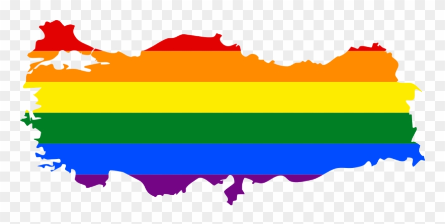 File Lgbt Flag Map Of Turkey Wikipedia - Ottoman Empire Flag Map Clipart