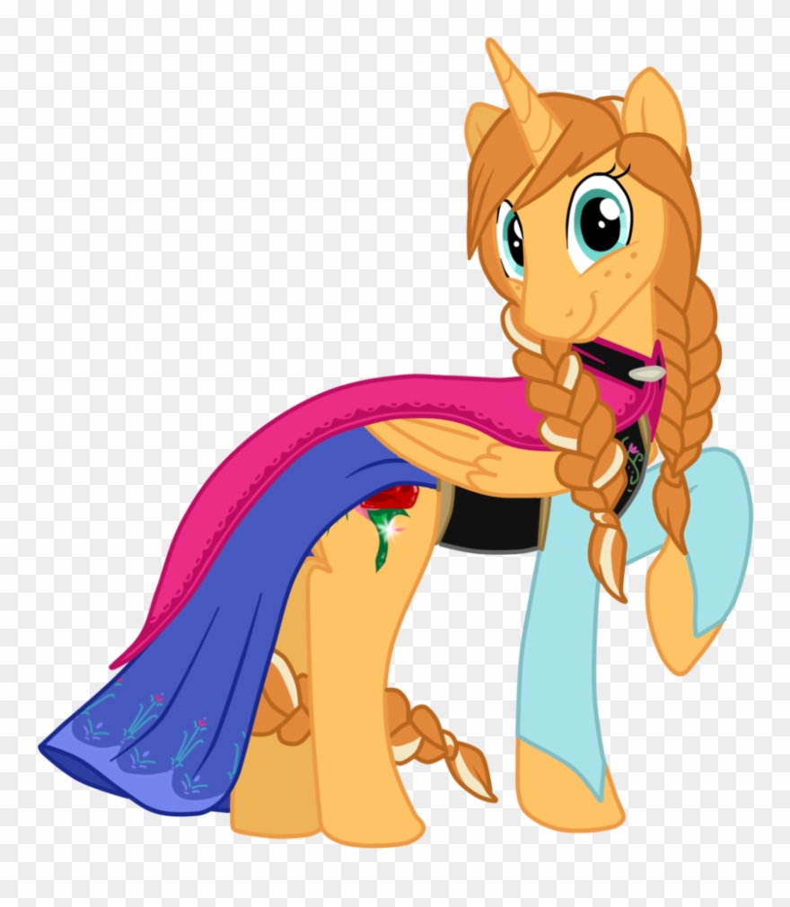 My Little Anna By Namygaga My Little Pony Dolls, Frozen - My Little Pony Anna Clipart