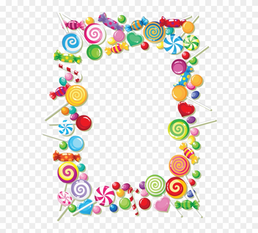 Pin By Hawazin Bh On U0631 U0645 U0636 U0627 U0646 - Candy Frame Png Clipart