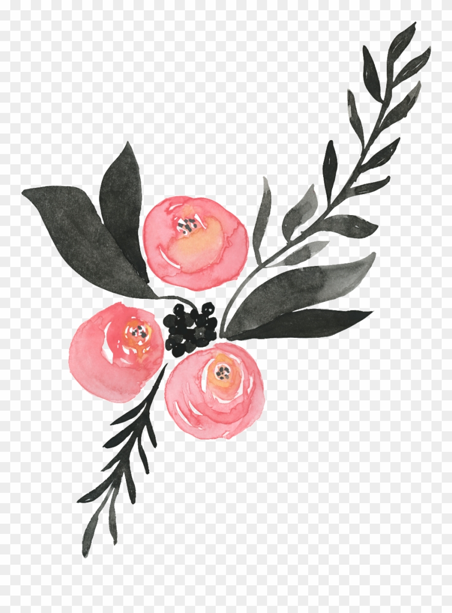 Pink Wreath Transparent Decorative - Stay Writer Font Free Download Clipart