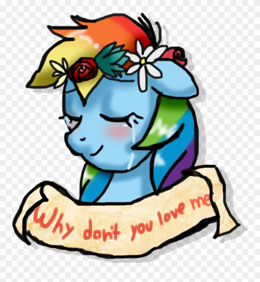 Stockingstreams, Blushing, Crying, Eyes Closed, Floral - Crying Clipart