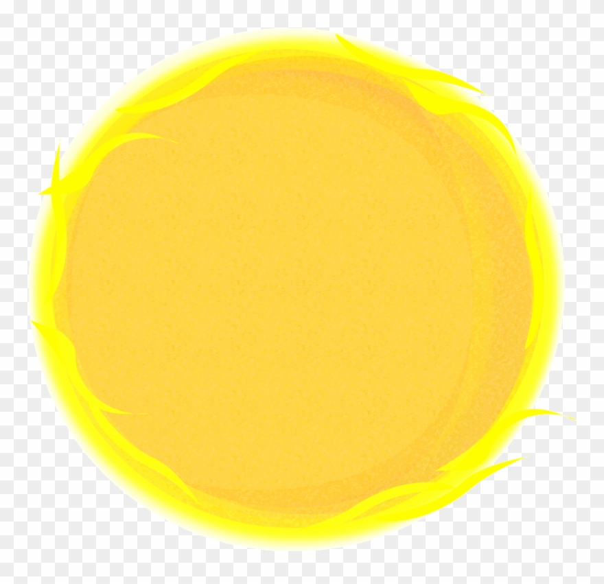 Sun, "un" Word Family, Solar Energy, Star, Fusion, - Icono Circulo Amarillo Clipart