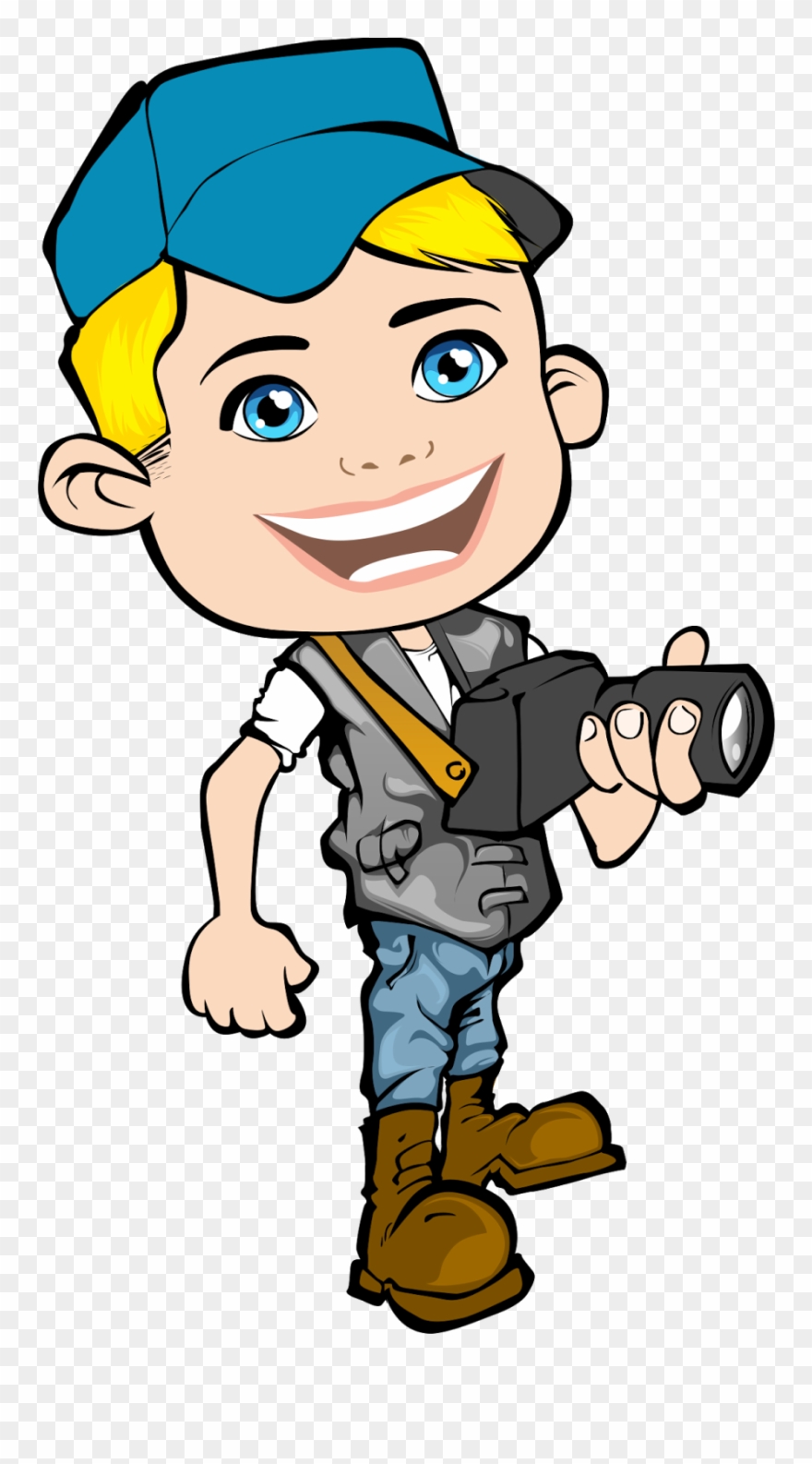 Journalist Clipart Media Reporter - Journalist Clipart - Png Download