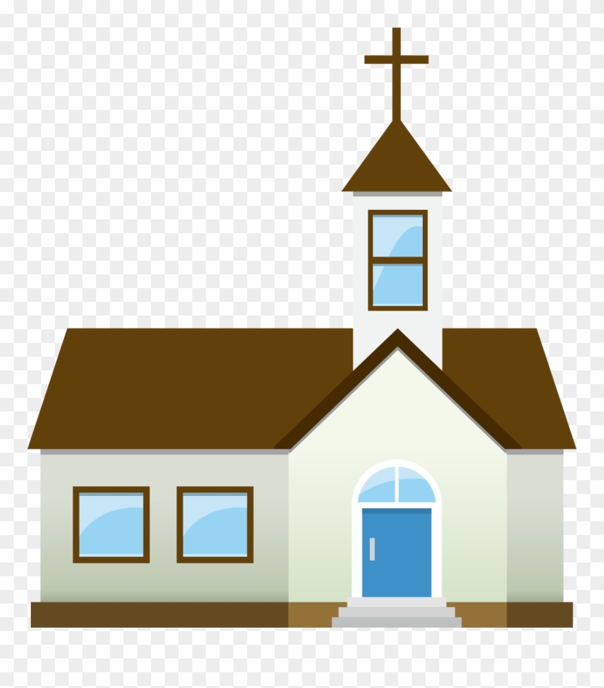 Icon - Church Cartoon Clipart