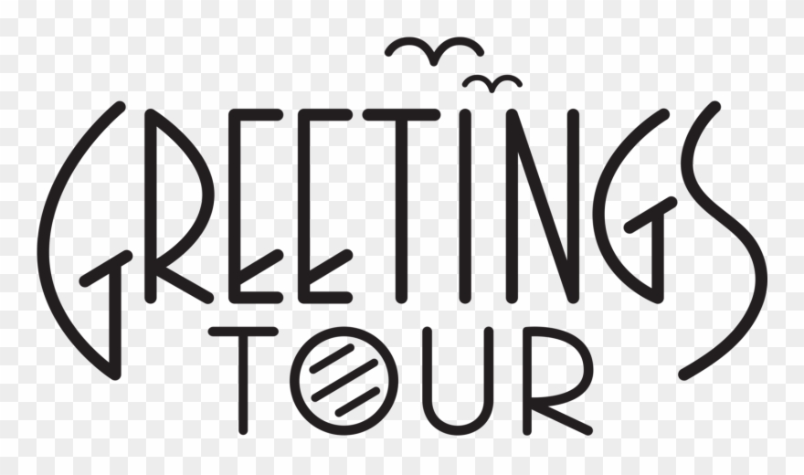 Us Postcard Mural Artists Traveling In Rv - Tour Greetings Clipart