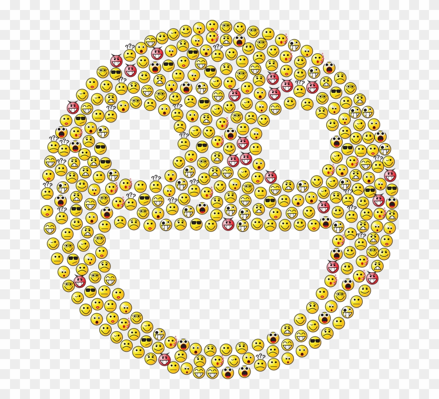 Graphic Emoticons - Dibujos De Todos Los Emoji Clipart