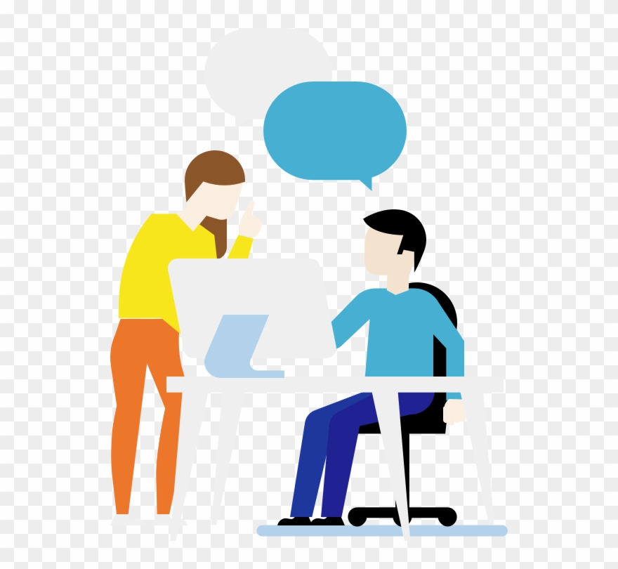 Connect With Your Team Anytime, Anyplace - Illustration Clipart