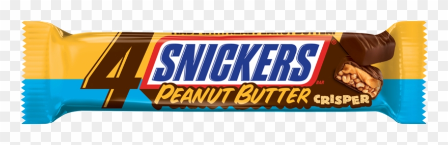 Snickers Peanut Butter Crisper Candy Bar - Snickers Peanut Butter Crisper Clipart