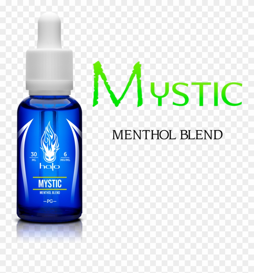 Mystic E Liquid Spearmint Flavored E Juice Halo Png - Menthol E Juice Clipart