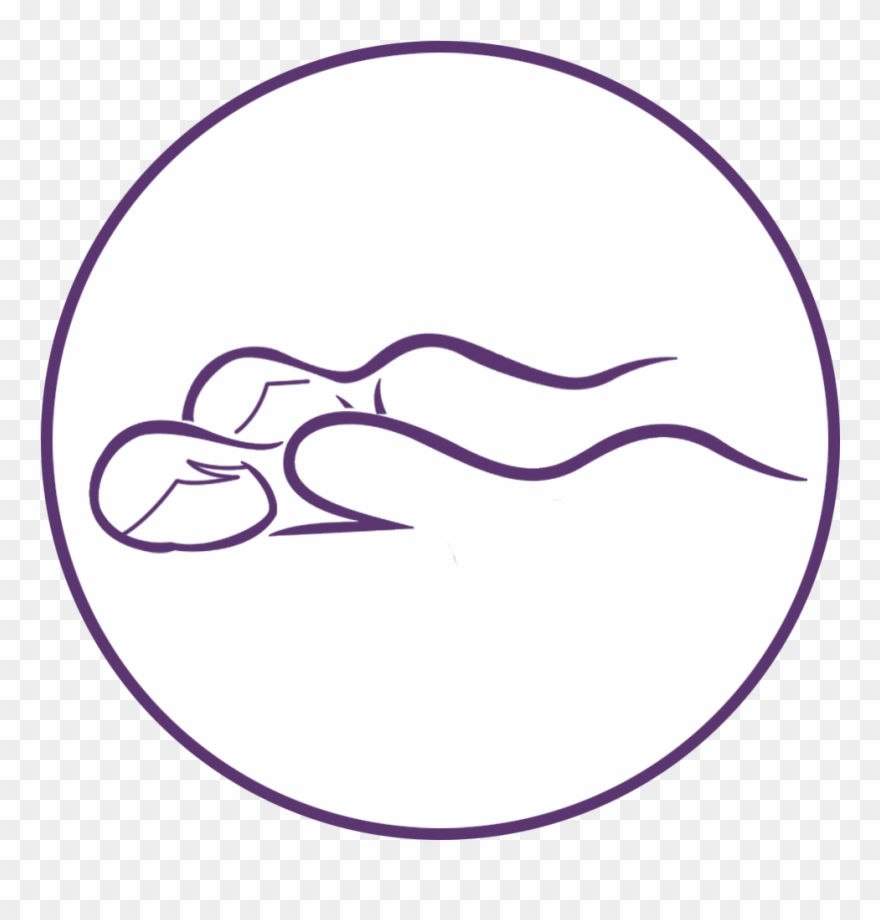 Couple Massage - Circle Clipart