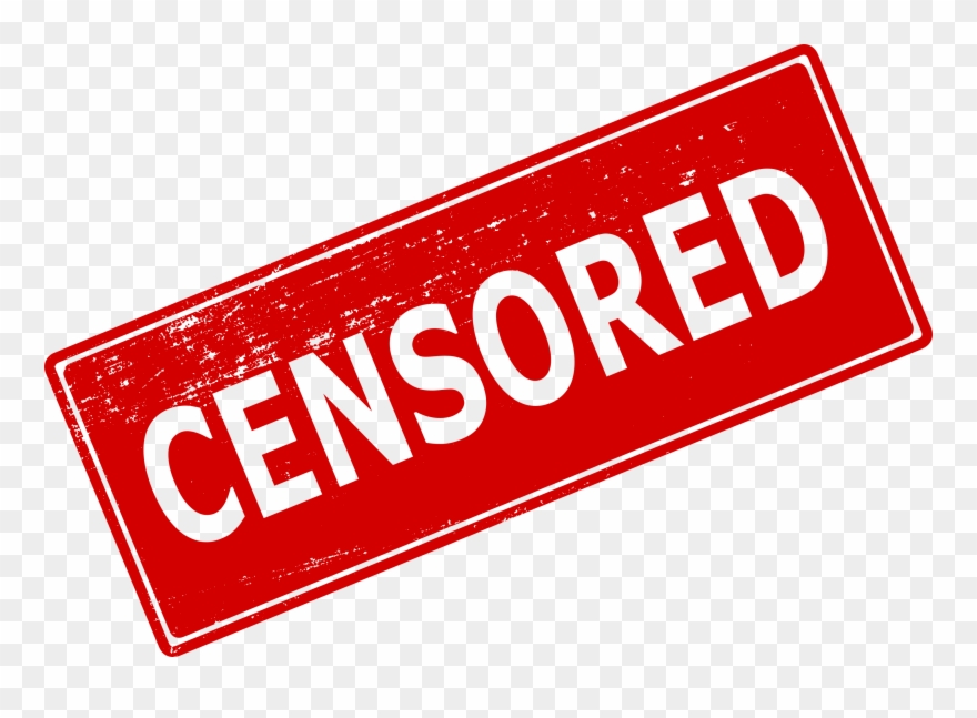 Banner Bar Png For - Censored Transparent Background Clipart