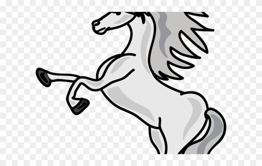 Creature Clipart Horn - Easy Unicorn Drawing - Png Download