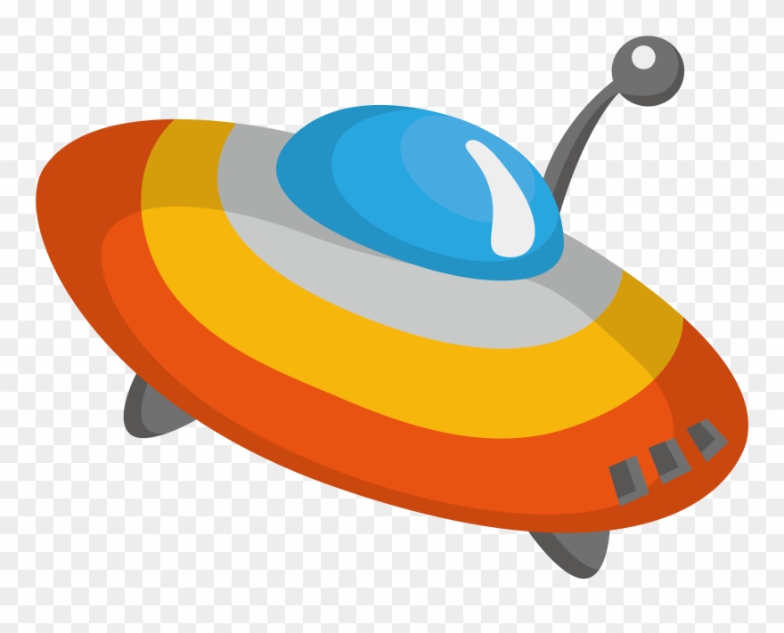 Kids And Curiosity Will Go On Forever - Ufo Cartoon Clipart