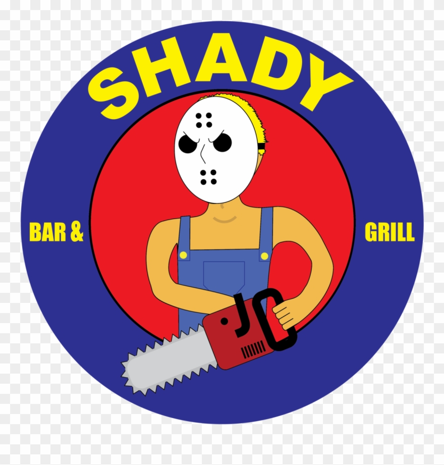 Shady Bar&grill Logo - Circle Clipart