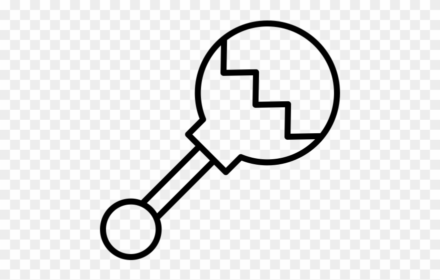 Maracas Rubber Stamp - Vector Graphics Clipart