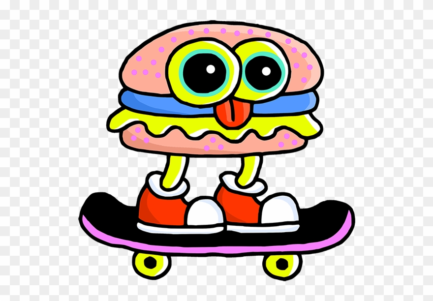 Skateboarding Clipart