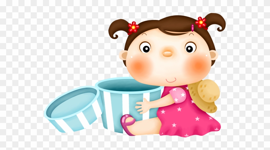 Picasa, Fondos, Clipart Chica, Muchacha Del Arte, Clipart, - Girl - Png Download