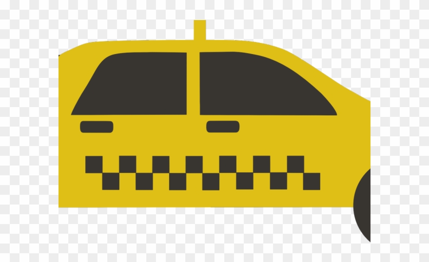 Taxi Clipart Icon - New York Taxi Clipart - Png Download