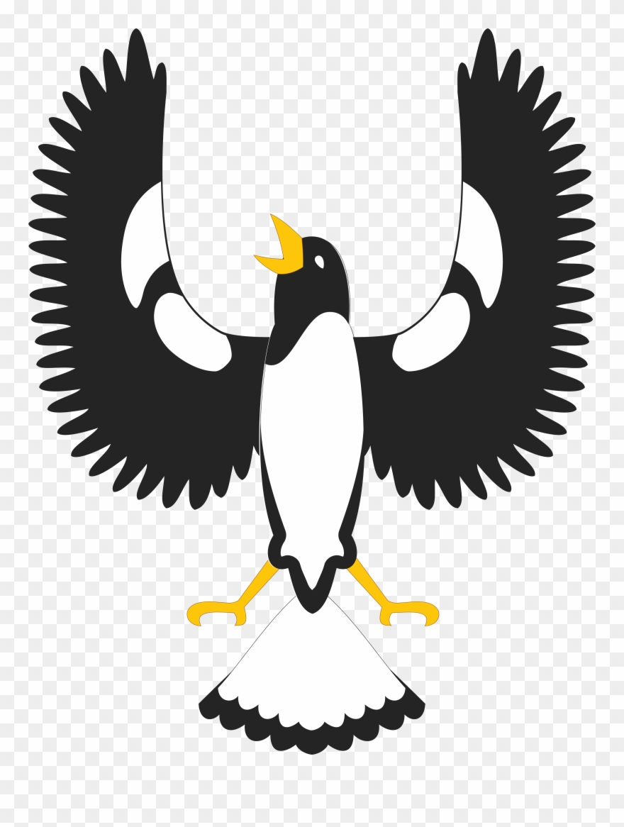 Free Clipart Of A Piping Shrike - Shrike Clip Art - Png Download